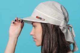  Кепка-бандана лён