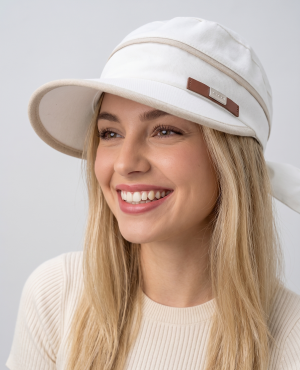  Кепка-бандана лён