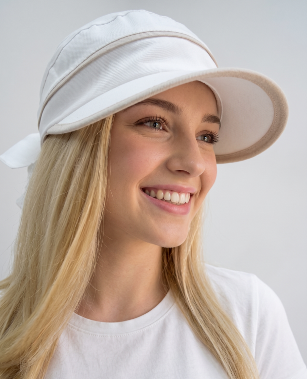  Кепка-бандана лён