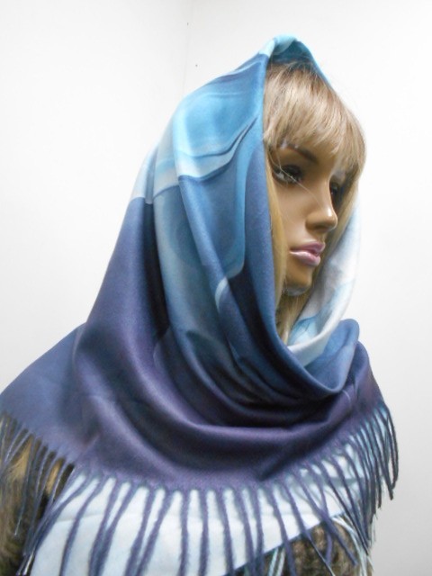  Абстракция деграде платок