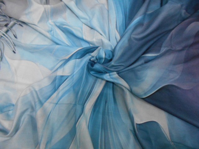  Абстракция деграде платок