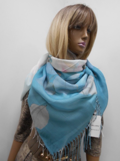  Деграде цветы платок