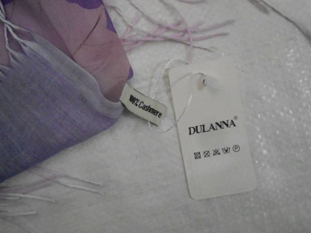  Деграде цветы платок