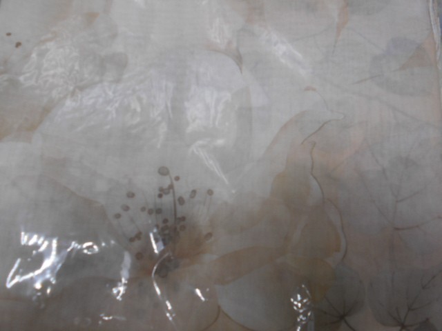  Деграде цветы платок