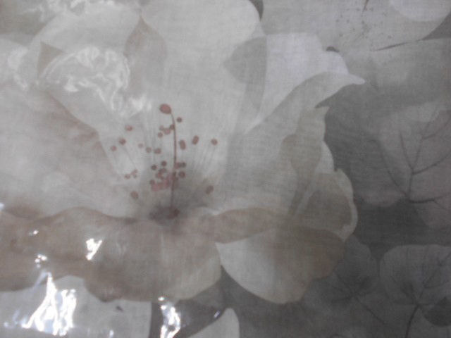  Деграде цветы платок