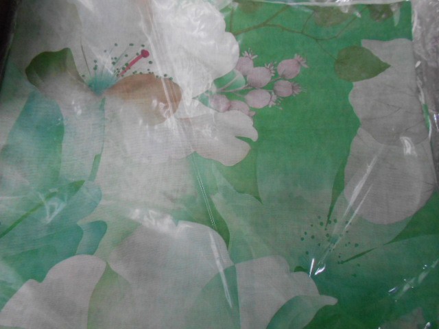  Деграде цветы платок