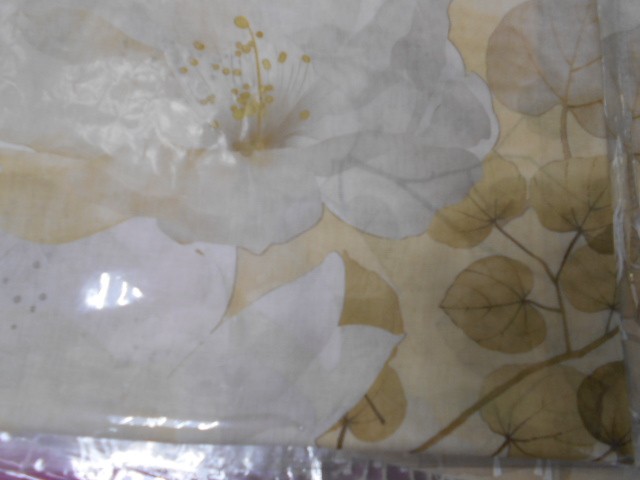  Деграде цветы платок