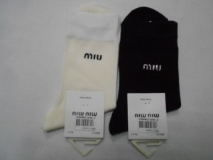  Носки жен. miumiu