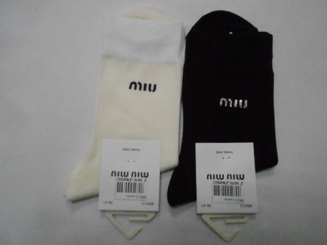  Носки жен. miumiu