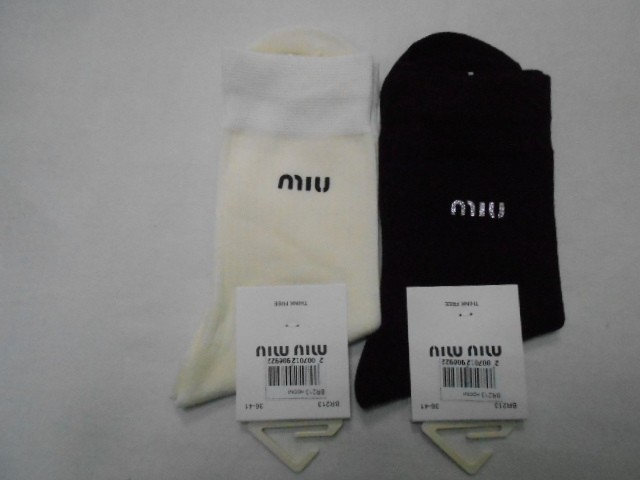  Носки жен. miumiu