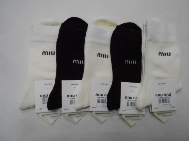  Носки жен. miumiu