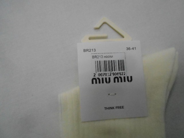  Носки жен. miumiu