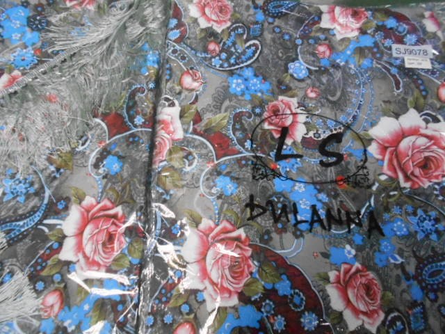  Косынка Etro с бахромой