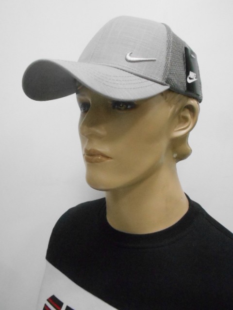  Бейсболка лён+сетка