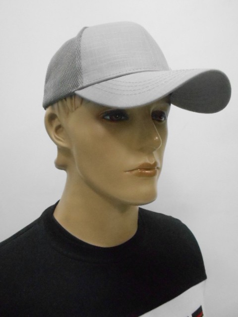  Бейсболка лён+сетка