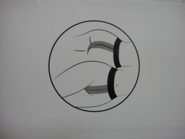   Колготки имитация 3D