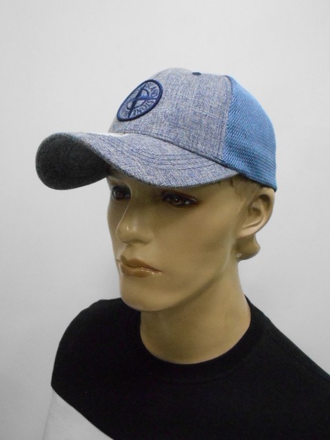  Бейсболка коттон+сетка