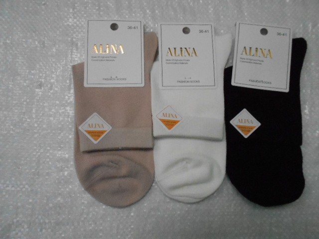  Носки жен.в сетку