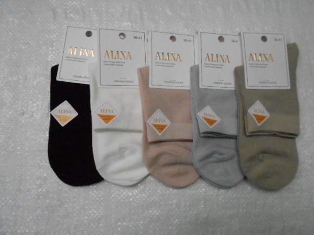  Носки жен.в сетку