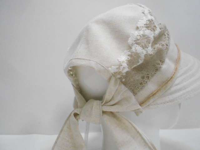  Кепка -шляпа лён