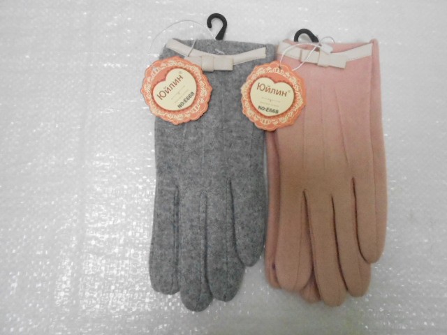   перчатки жен. шерсть+бамбук