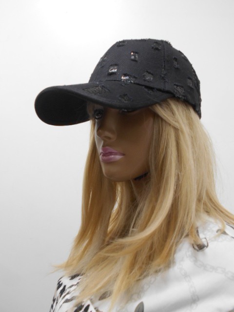  Бейсболка с пайетками