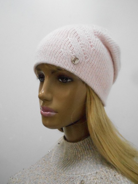  Олеся шапка с люрексом