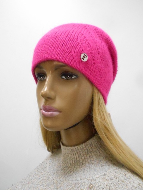  Олеся шапка с люрексом