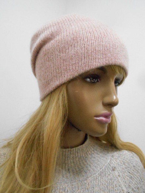  Олеся шапка с люрексом