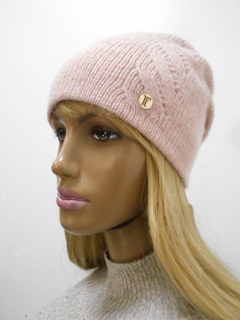  Олеся шапка с люрексом