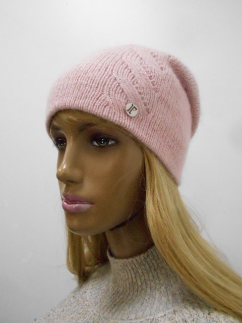  Олеся шапка с люрексом