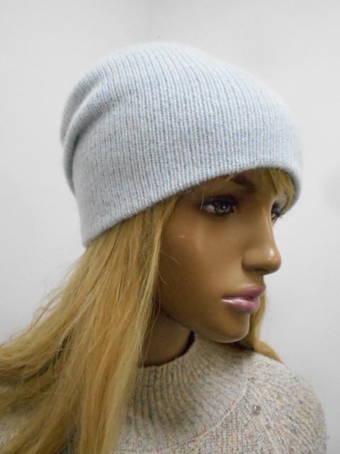  Олеся шапка с люрексом