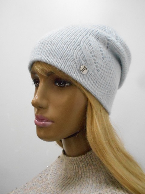  Олеся шапка с люрексом