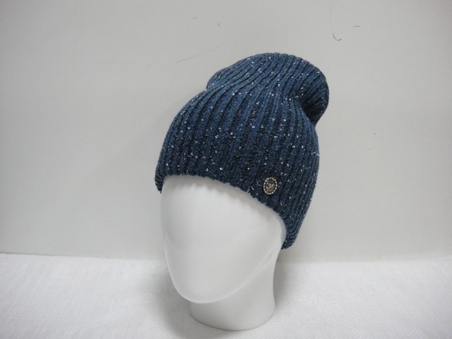  Лана шапка пайетки