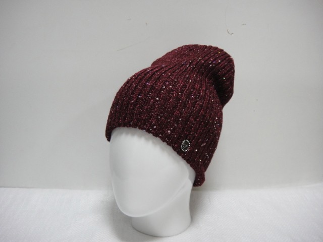 Лана шапка пайетки