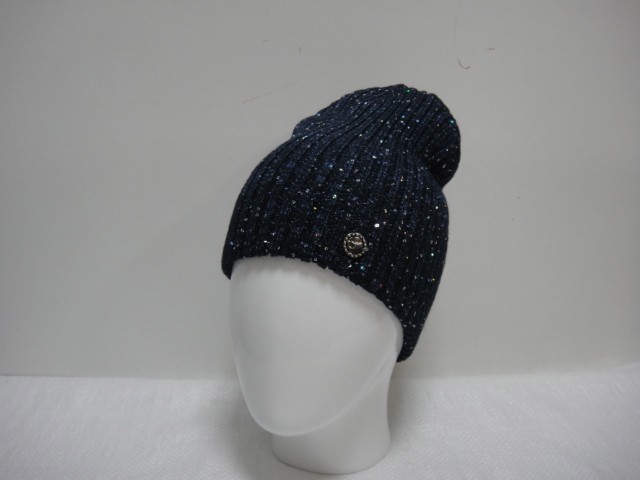  Лана шапка пайетки