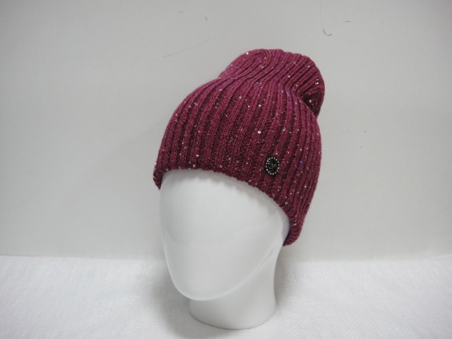  Лана шапка пайетки