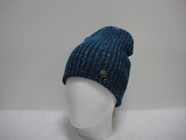  Лана шапка пайетки