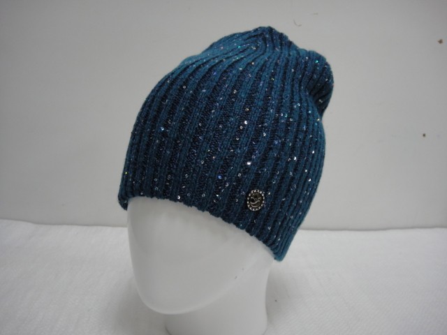  Лана шапка пайетки