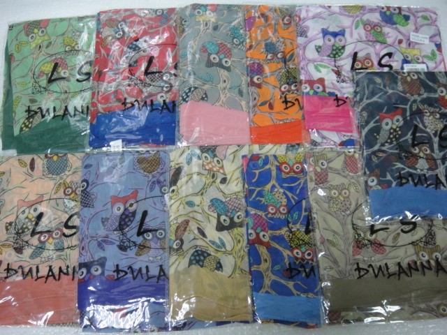  Нежность платок шифон  