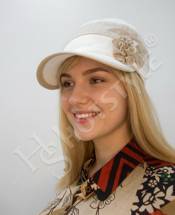 Кепка лён