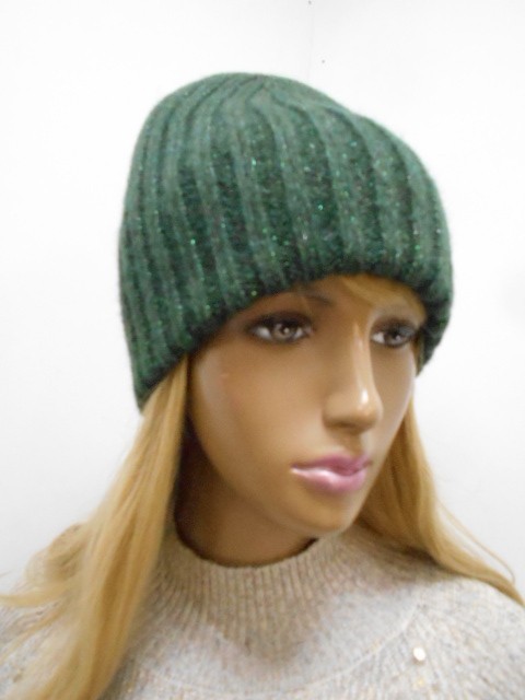  Элина шапка с люрексом