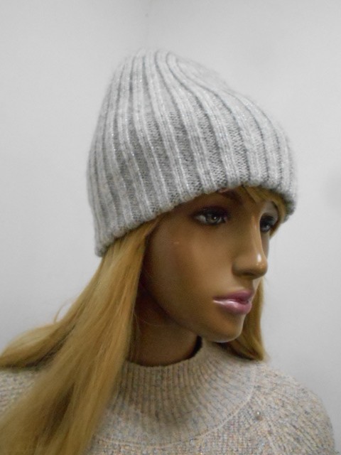  Элина шапка с люрексом