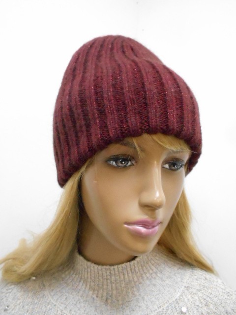  Элина шапка с люрексом