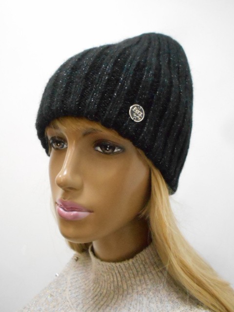  Элина шапка с люрексом