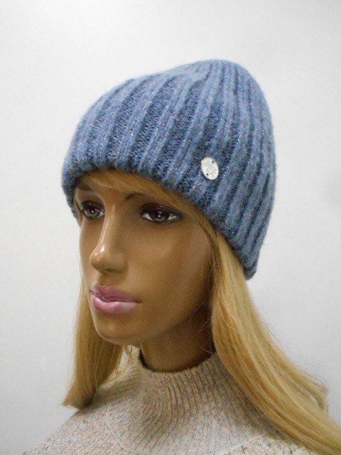  Элина шапка с люрексом