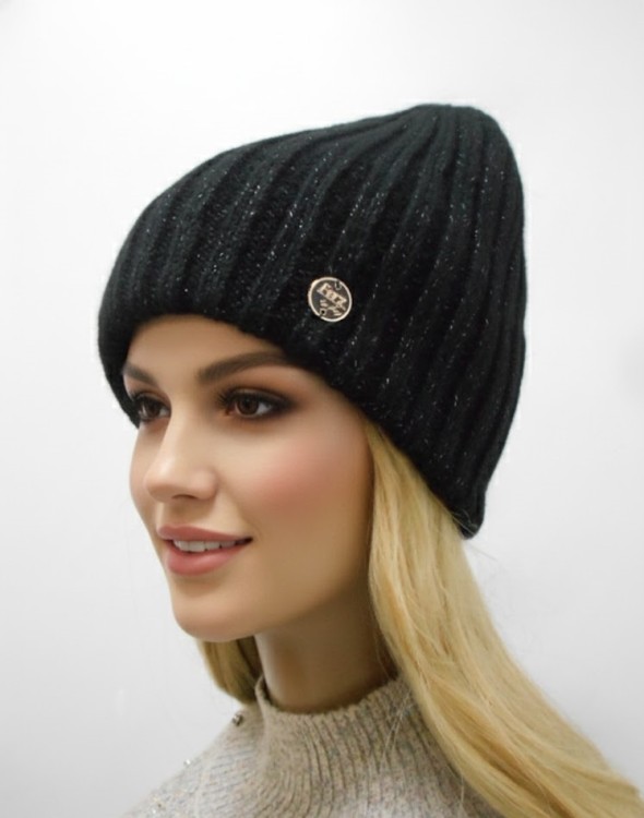  Элина шапка с люрексом
