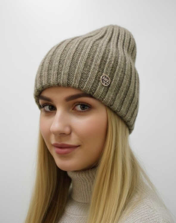  Элина шапка с люрексом