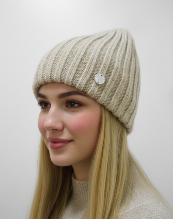  Элина шапка с люрексом