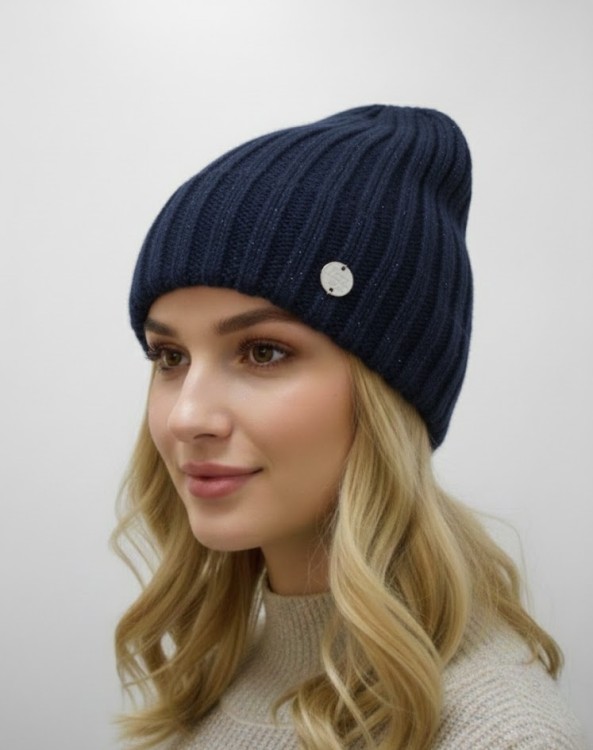  Элина шапка с люрексом